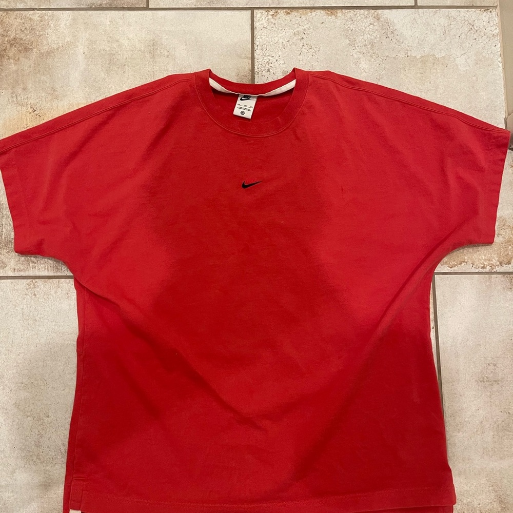 Nike - heavy knit cotton t shirt